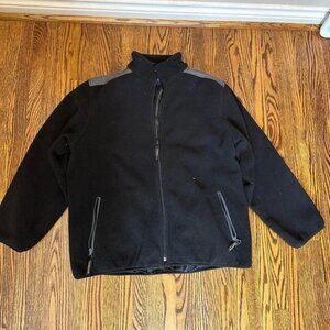 Chinook Mens Fleece Zip up Sweater Size M